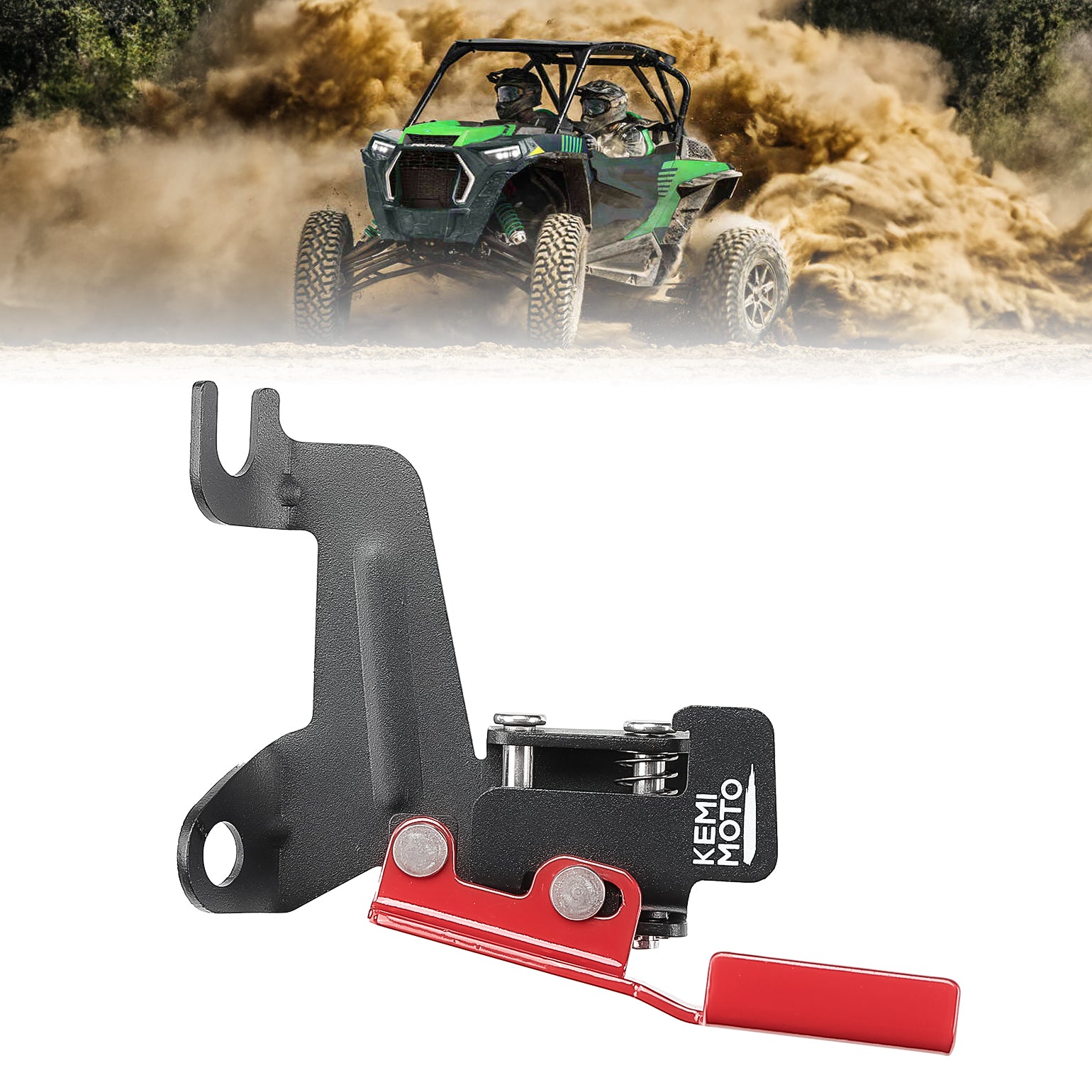 Upgraded Spring Parking Brake for Polaris RZR/Ranger - Kemimoto