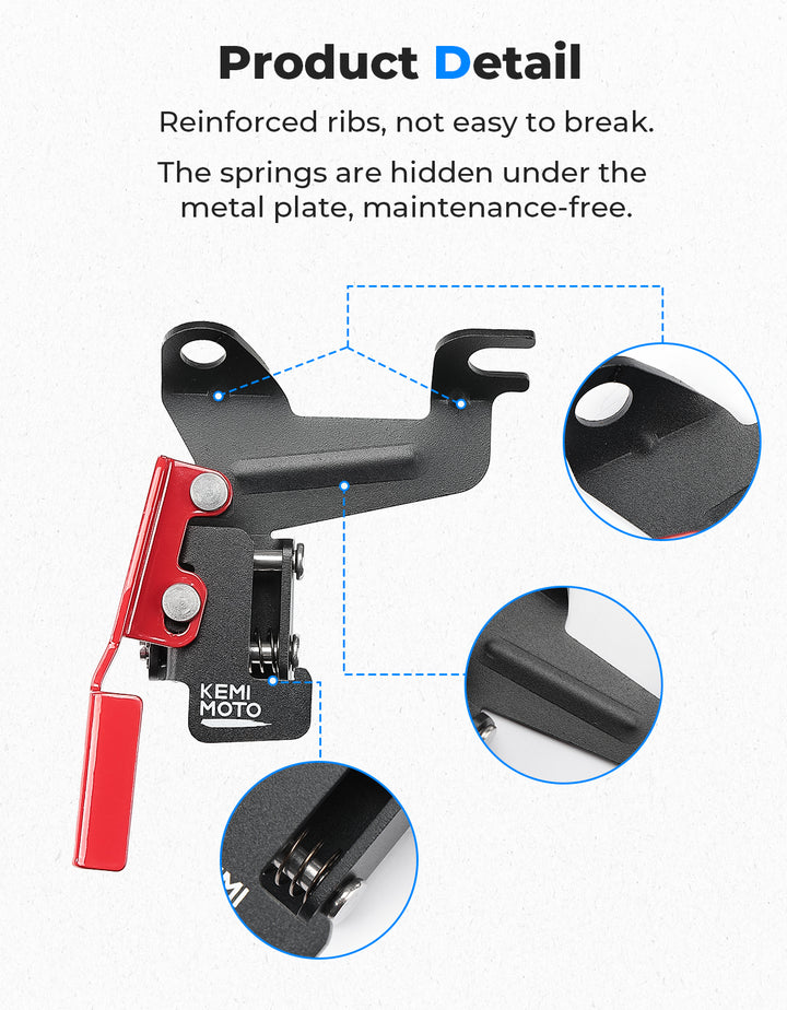 Upgraded Spring Parking Brake for Polaris RZR/Ranger