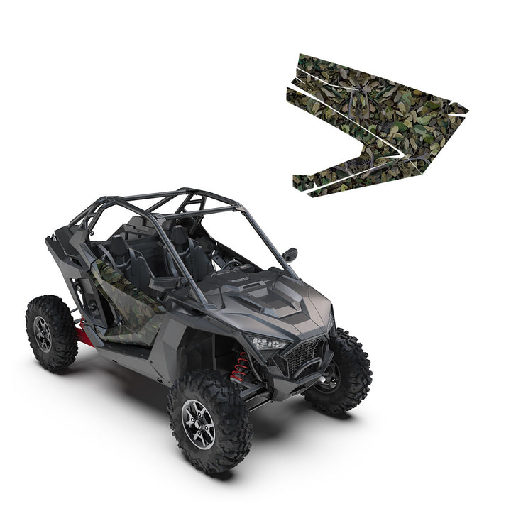 Polaris RZR PRO XP Camouflage Wraps Graphics Kit (Only Doors) - Kemimoto