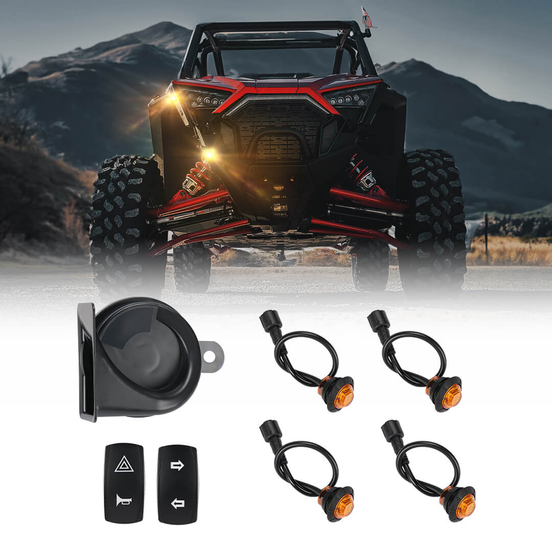 Signal Kit Universal UTV Turn Signal Kit – Kemimoto