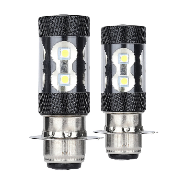 ATV 100W LED Head Lamp Bulb For Honda / Yamaha 2pcs