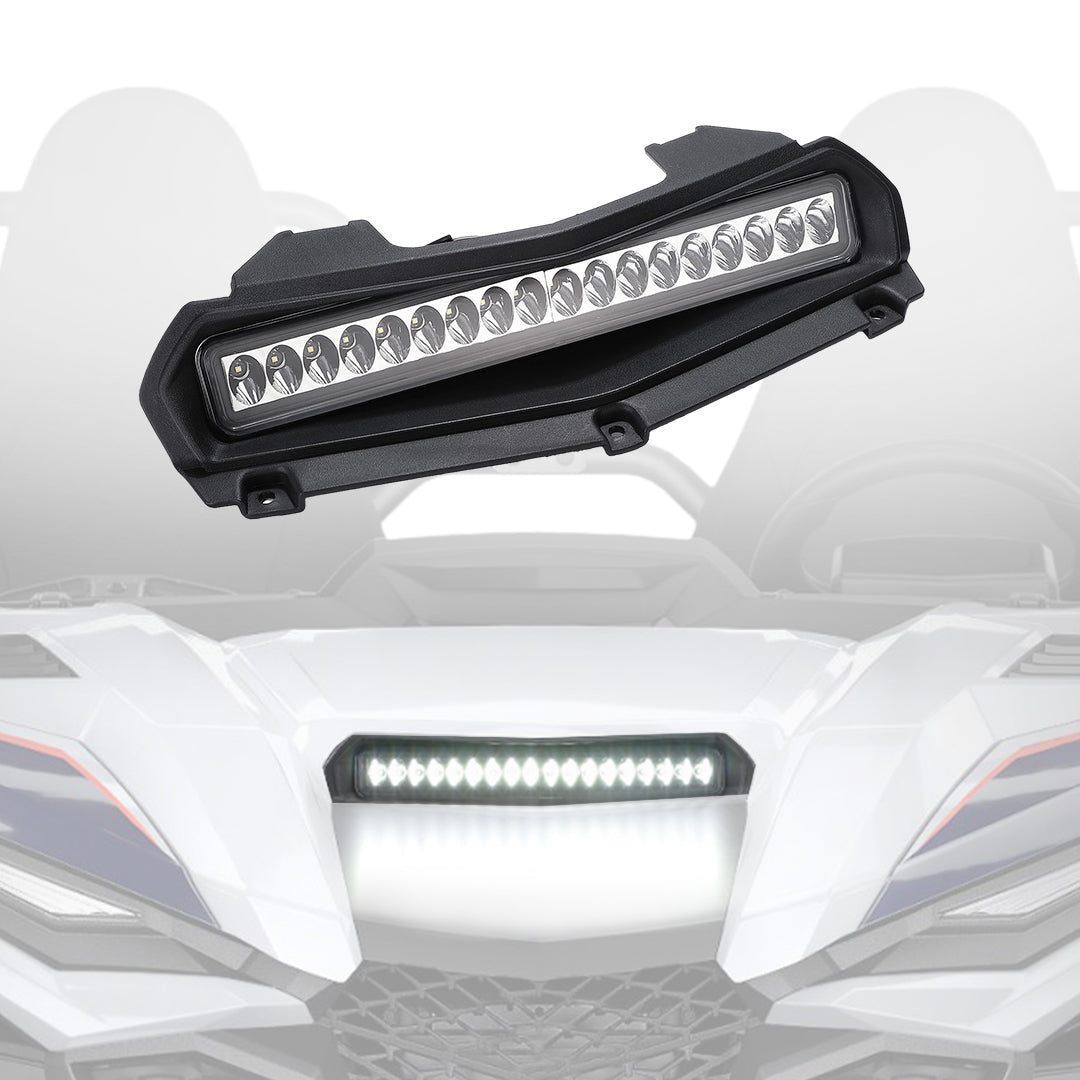 thumbnail image 2 of 2x Front Bumper Lights For Yamaha RMAX2/RMAX4 1000 (2021-2023) – Black, Plastic 2 of 5