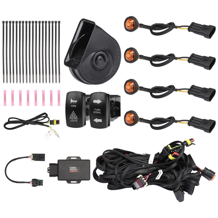 KEMIMOTO Turn Signal Kit For 2020+ Can-Am Defender - Kemimoto