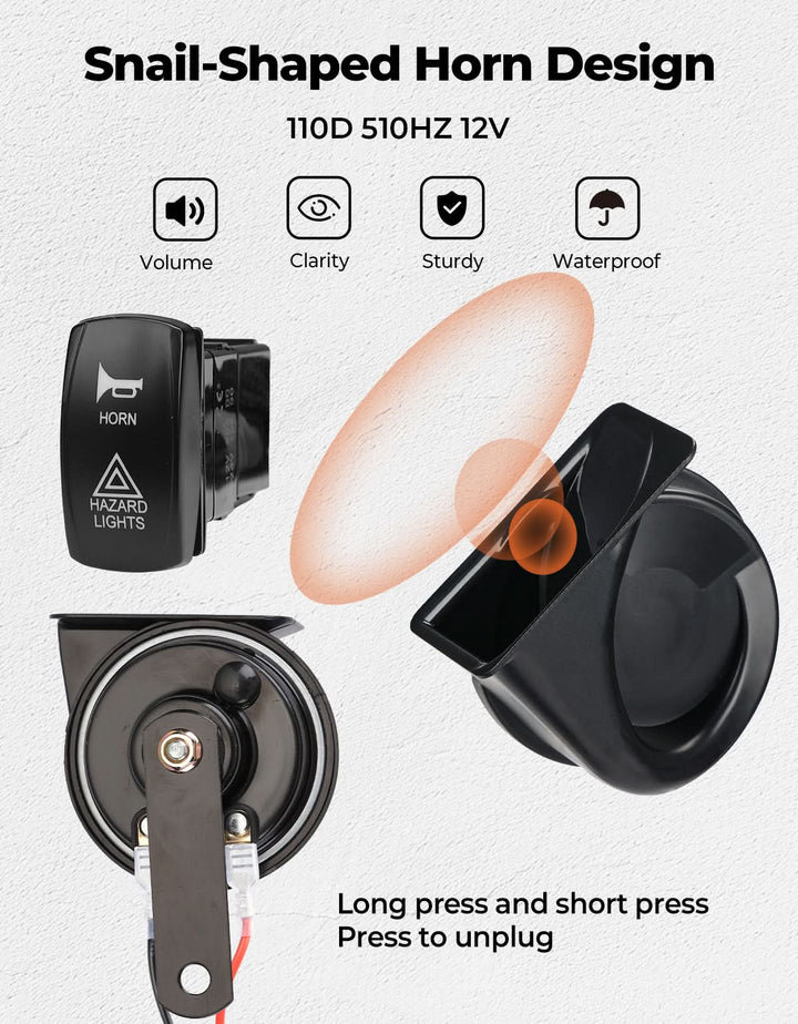 KEMIMOTO Turn Signal Kit For 2020+ Can-Am Defender - Kemimoto