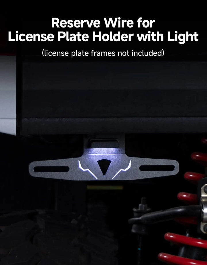 UTV Turn Signal Kit with Horn and License Plate Holder for Polaris Xpedition 2- and 4-Door 2024+