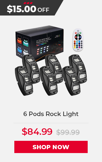 6 Pods Rock Light