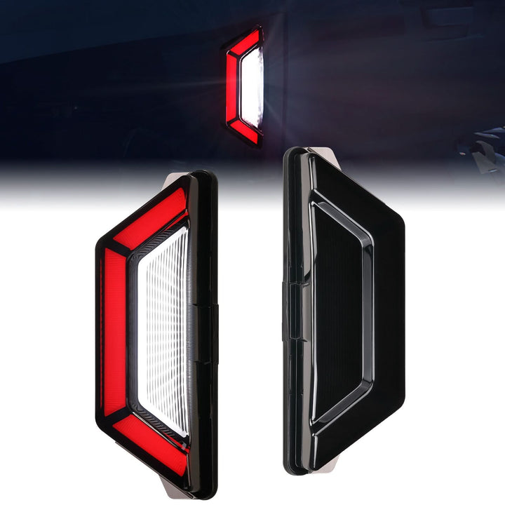 Pair Rear LED Brake Tail Lights Left+Right For Yamaha RMAX2/4 1000 2021-2024 - Kemimoto
