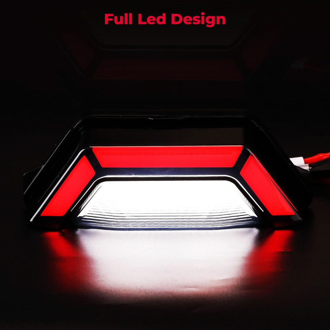 Pair Rear LED Brake Tail Lights Left+Right For Yamaha RMAX2/4 1000 2021-2024 - Kemimoto