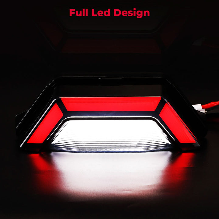 Pair Rear LED Brake Tail Lights Left+Right For Yamaha RMAX2/4 1000 2021-2024 - Kemimoto