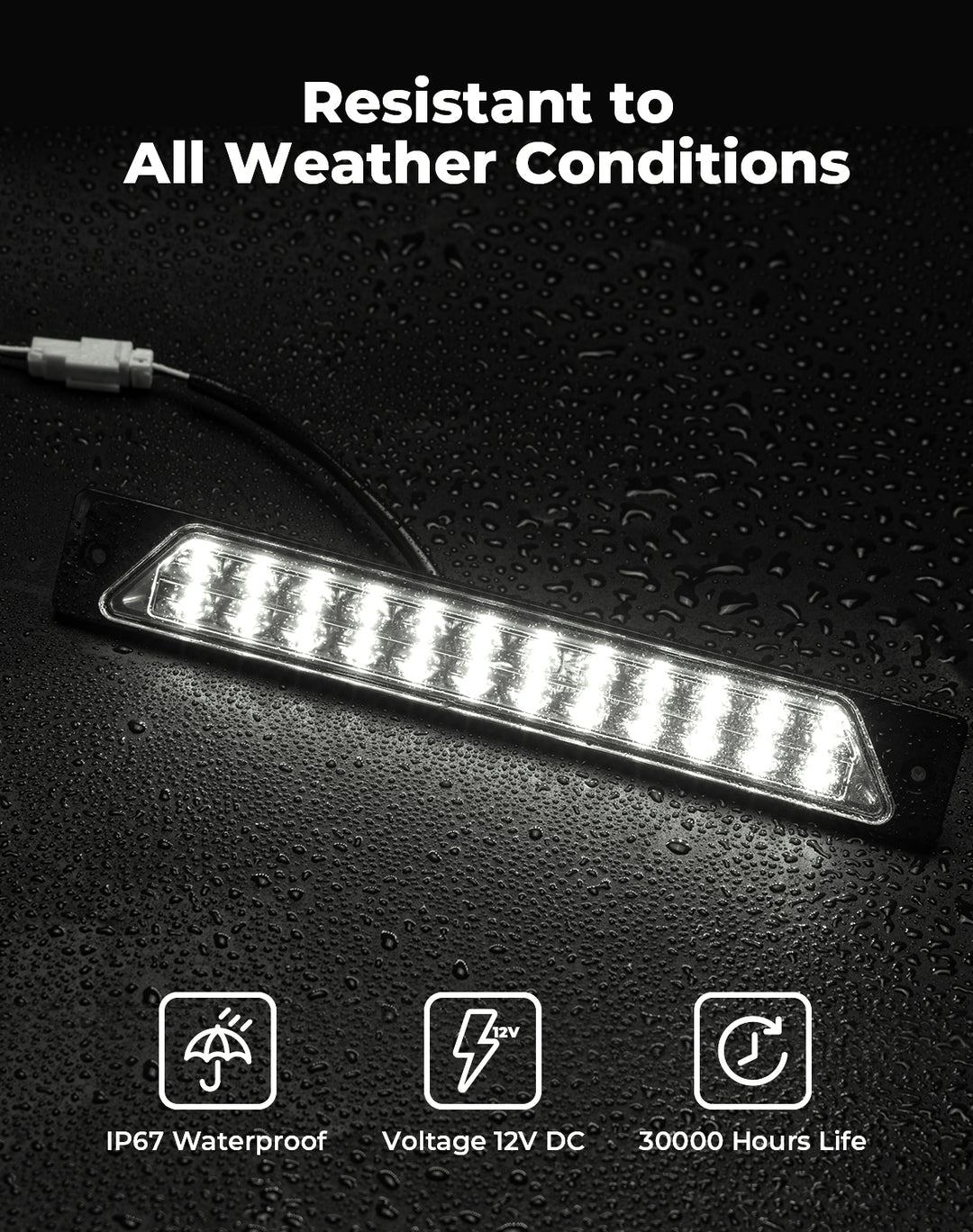 UTV Rear Cargo Bed Light for Can-Am Commander | Maverick Trail Sport - Kemimoto