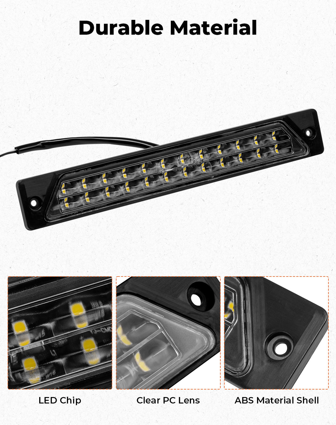 UTV Rear Cargo Bed Light for Can-Am Commander | Maverick Trail Sport - Kemimoto