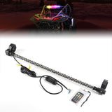 30" LED Chase Light Bar fit 1.5” Roll Cage for Polaris RZR, Can-Am Maverick X3 - Kemimoto