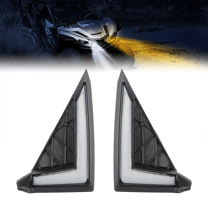 Turn Signal Fang Lights for Wolverine X2 X4 850 1000 2018-2024 - Kemimoto