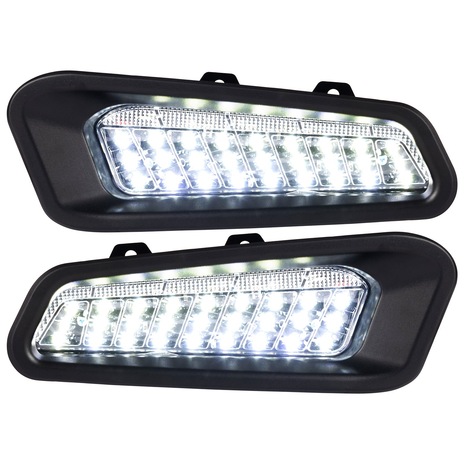 Front Brushguard Auxiliary Lights for Polaris Ranger XD 1500 / CREW 2024 2025 - Kemimoto