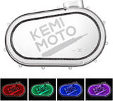 Outer Clutch Cover with RGB LED Strip Lights for Can-Am Maverick X3/MAX
