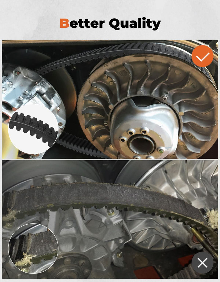 KEMIMOTO Upgraded X3 Drive Belt for Can-Am Maverick X3 and MAX - Kemimoto