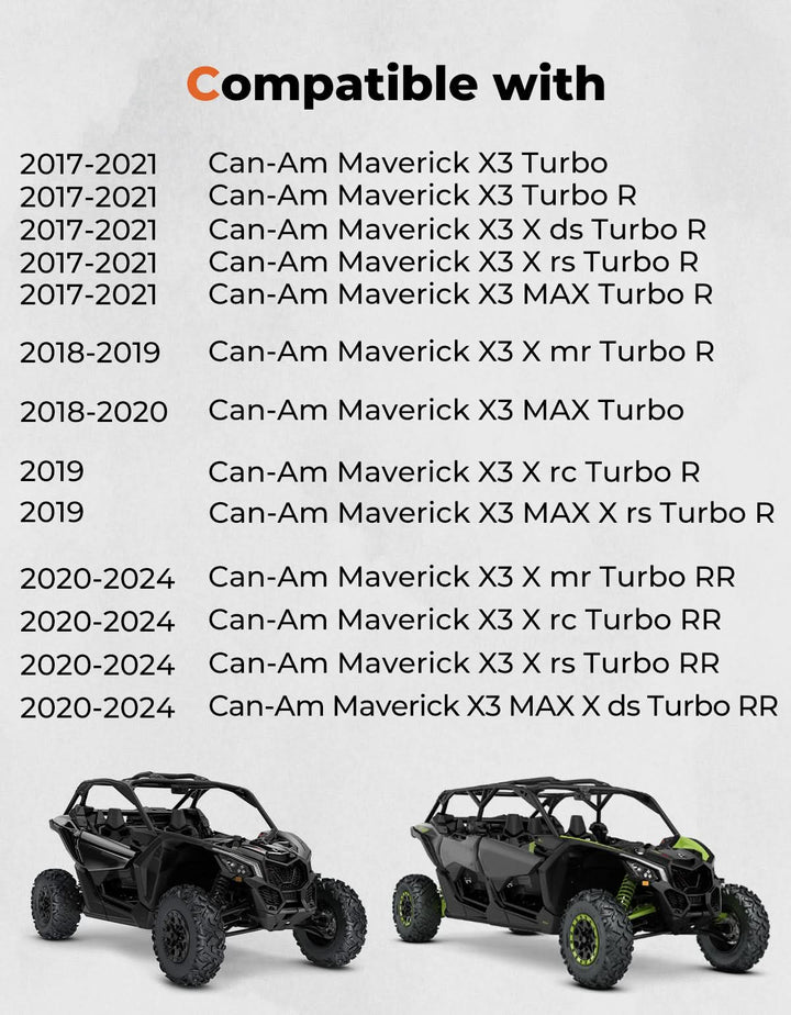 KEMIMOTO Upgraded X3 Drive Belt for Can-Am Maverick X3 and MAX - Kemimoto