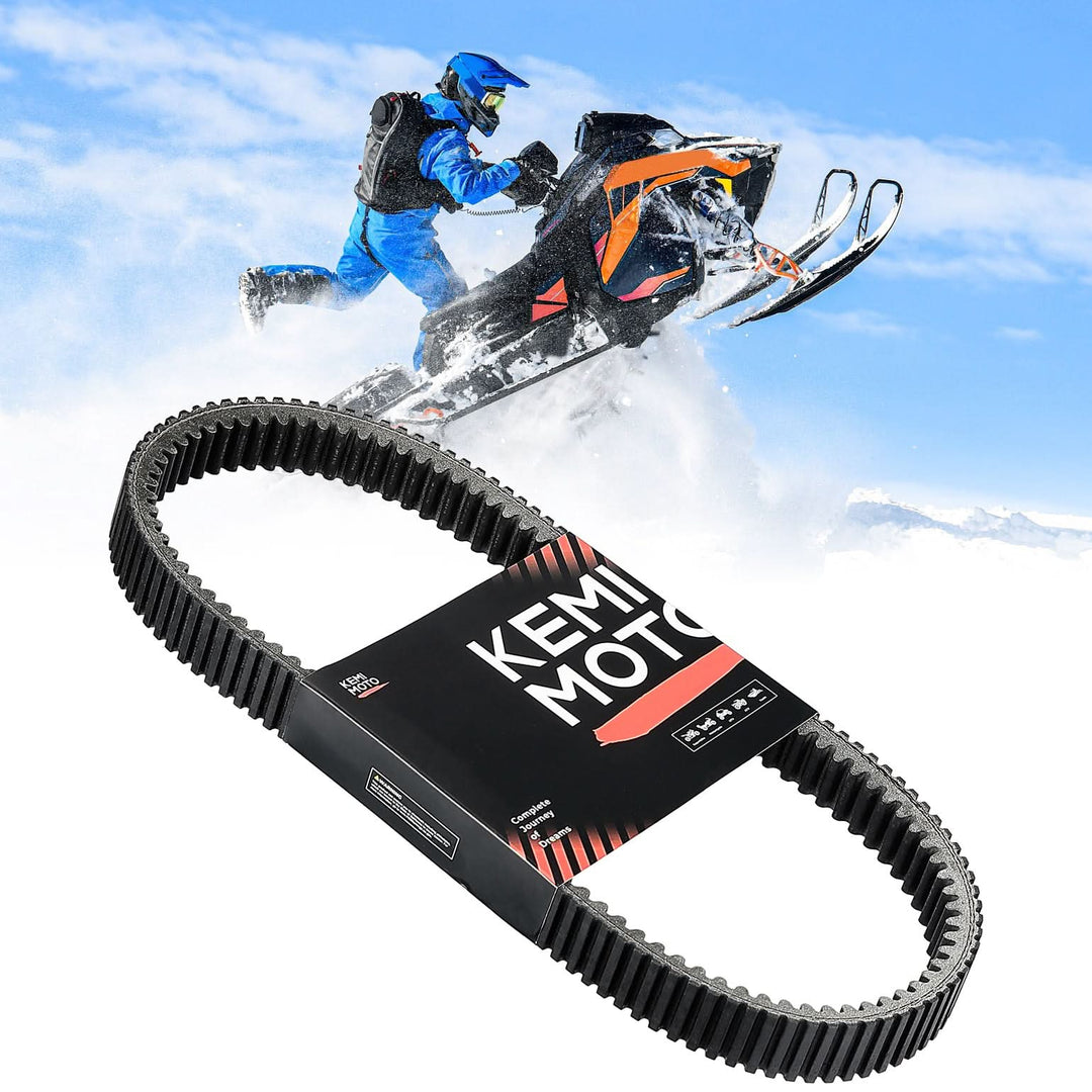 Snowmobile Drive Belt CVT Belt for Polaris 850 RMK/Khaos/PRO RMK/Slash (155/165/146) - Kemimoto