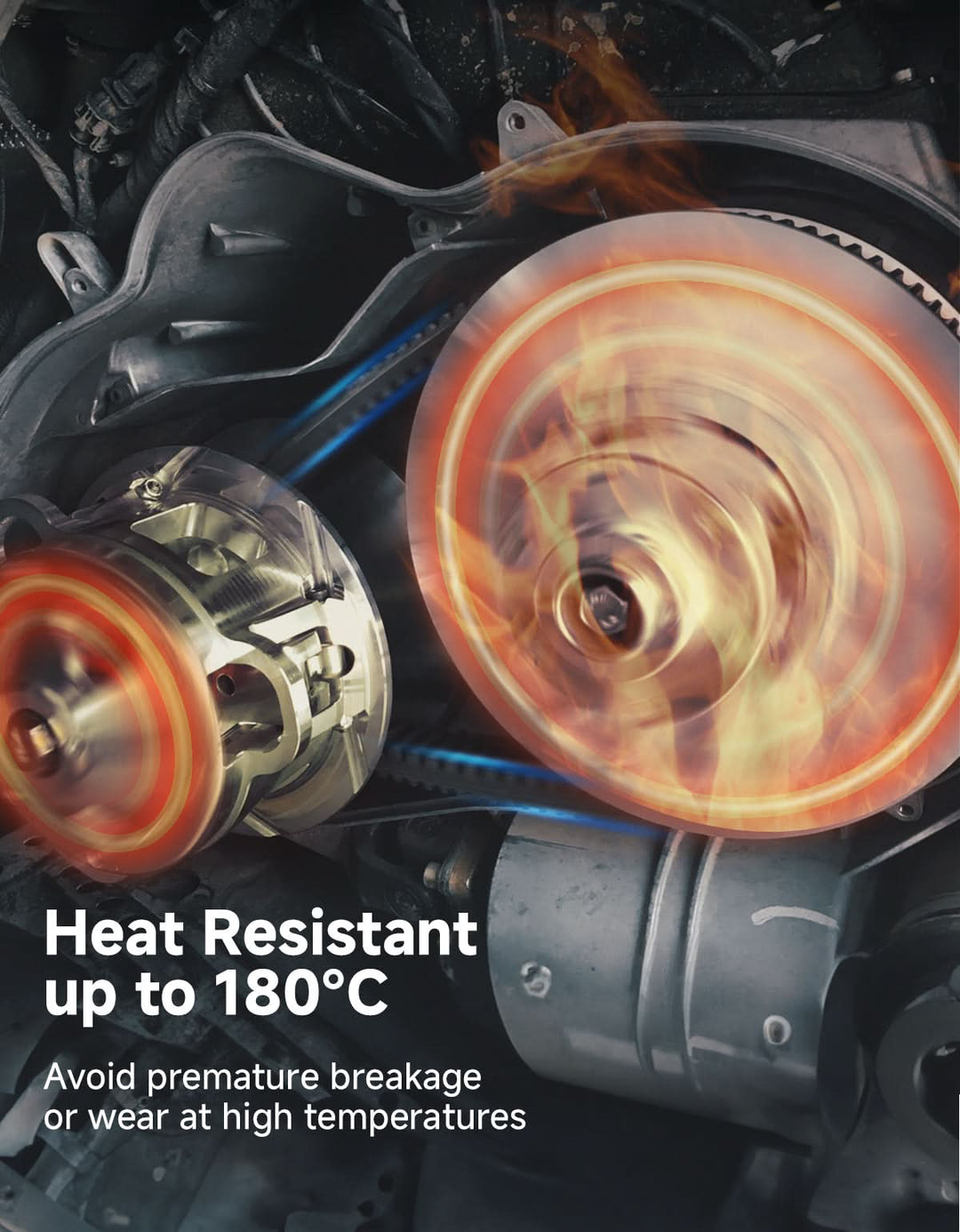 Drive Belt for Can-Am Maverick X3 Models Heavy-Duty CVT Belt Built for Smooth Engagement & Long-Lasting Performance