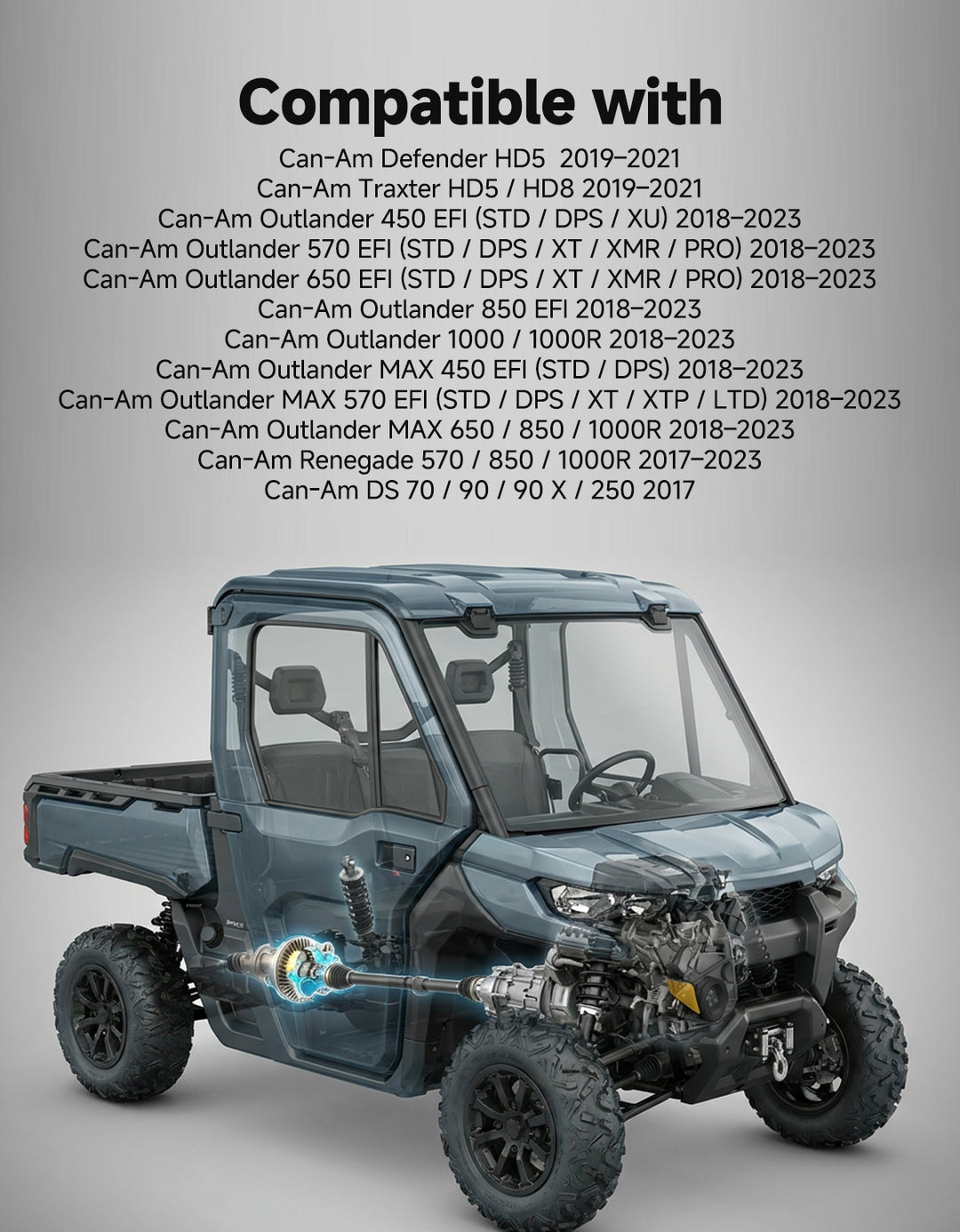 Differential Assembly for Can-Am Defender 2017–2019 | OEM Replacement