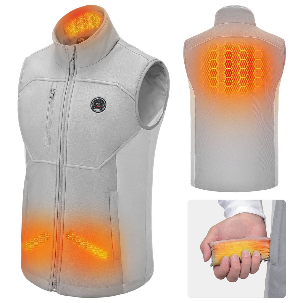 Mercerized Velvet Heated Vest for Men and Women – Kemimoto