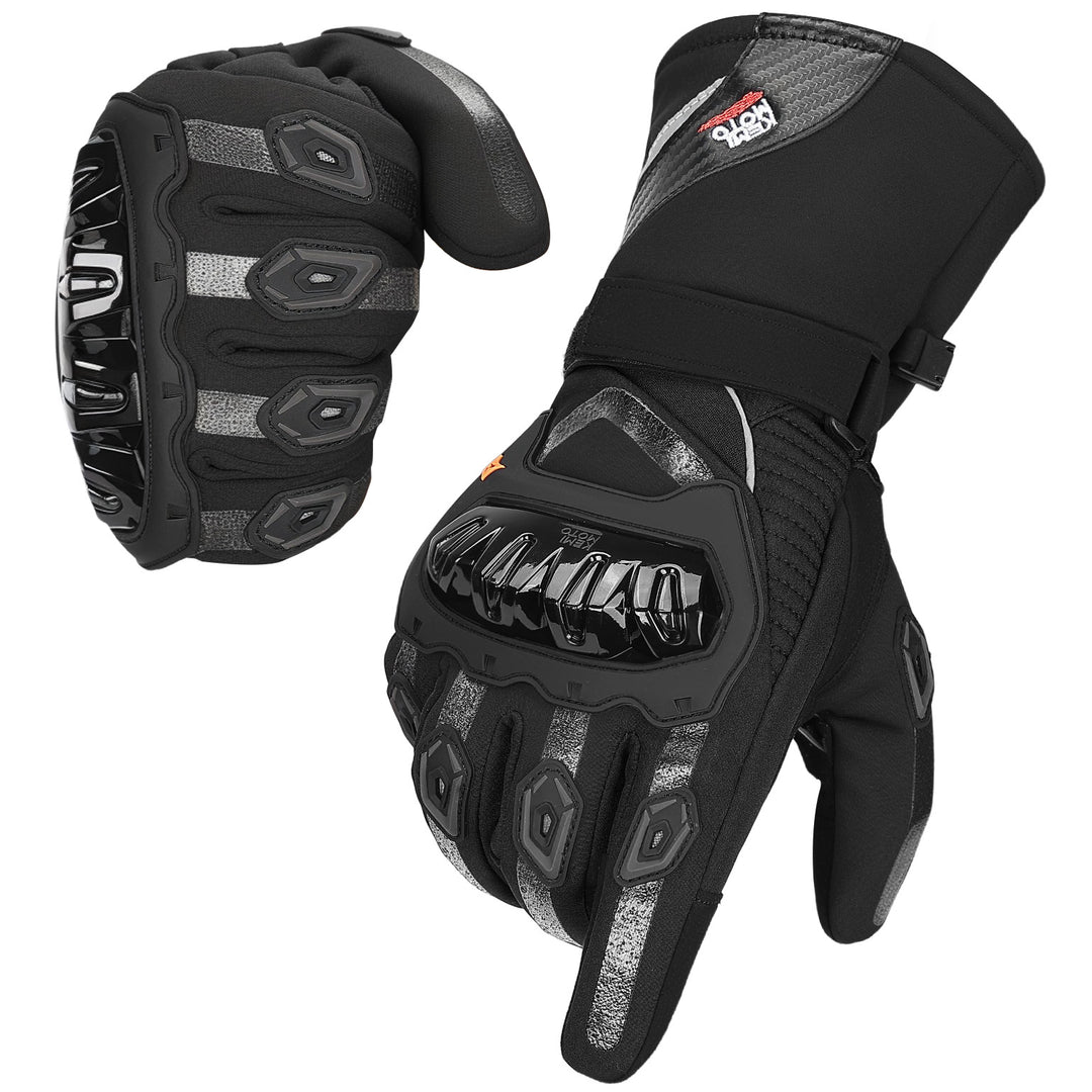 Motorcycle Winter Warm Gloves - Kemimoto