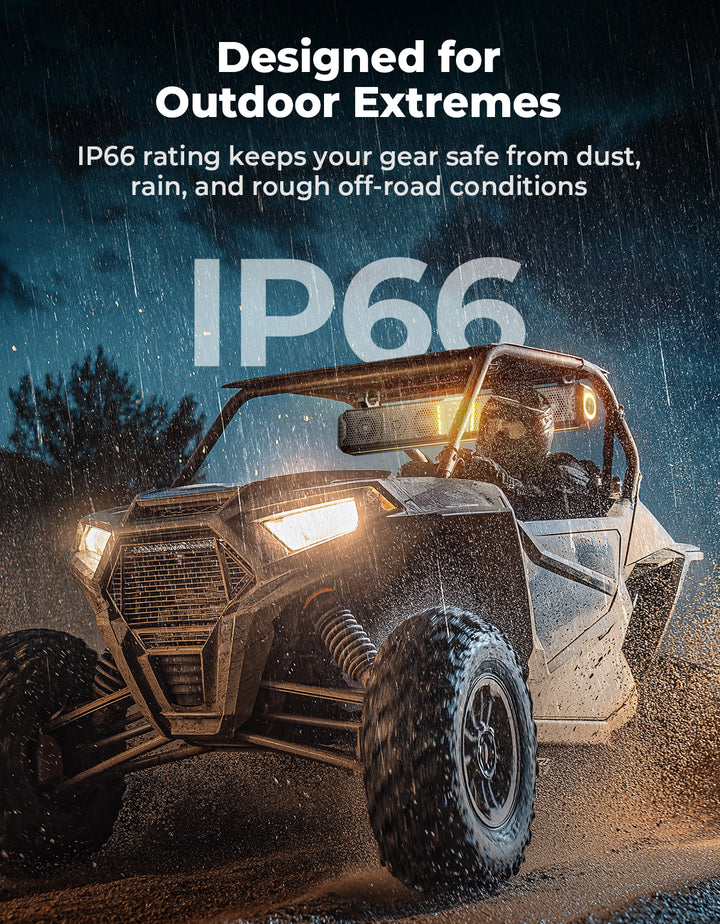 KEMIMOTO Midnight 80 32-inch 6-Speaker RGB UTV Sound Bar