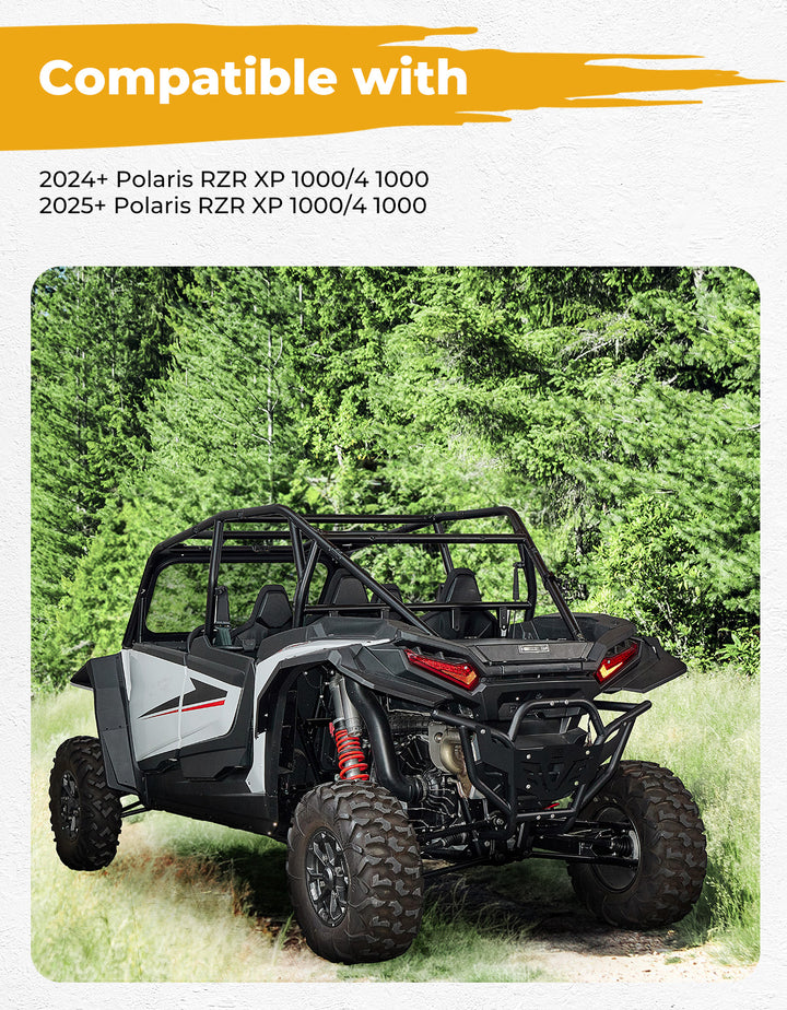 Trunk Bed Enclosure for 2024+ Polaris RZR XP 1000/4 1000 - Kemimoto