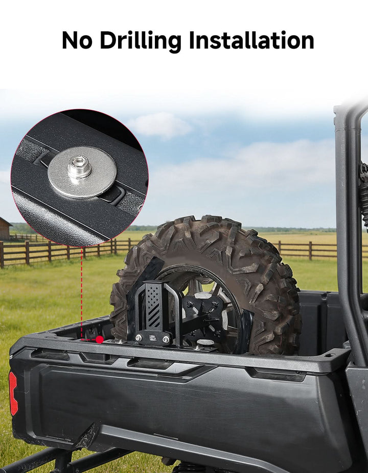 UTV Spare Tire Holder for 2016–2026 Can-Am Defender