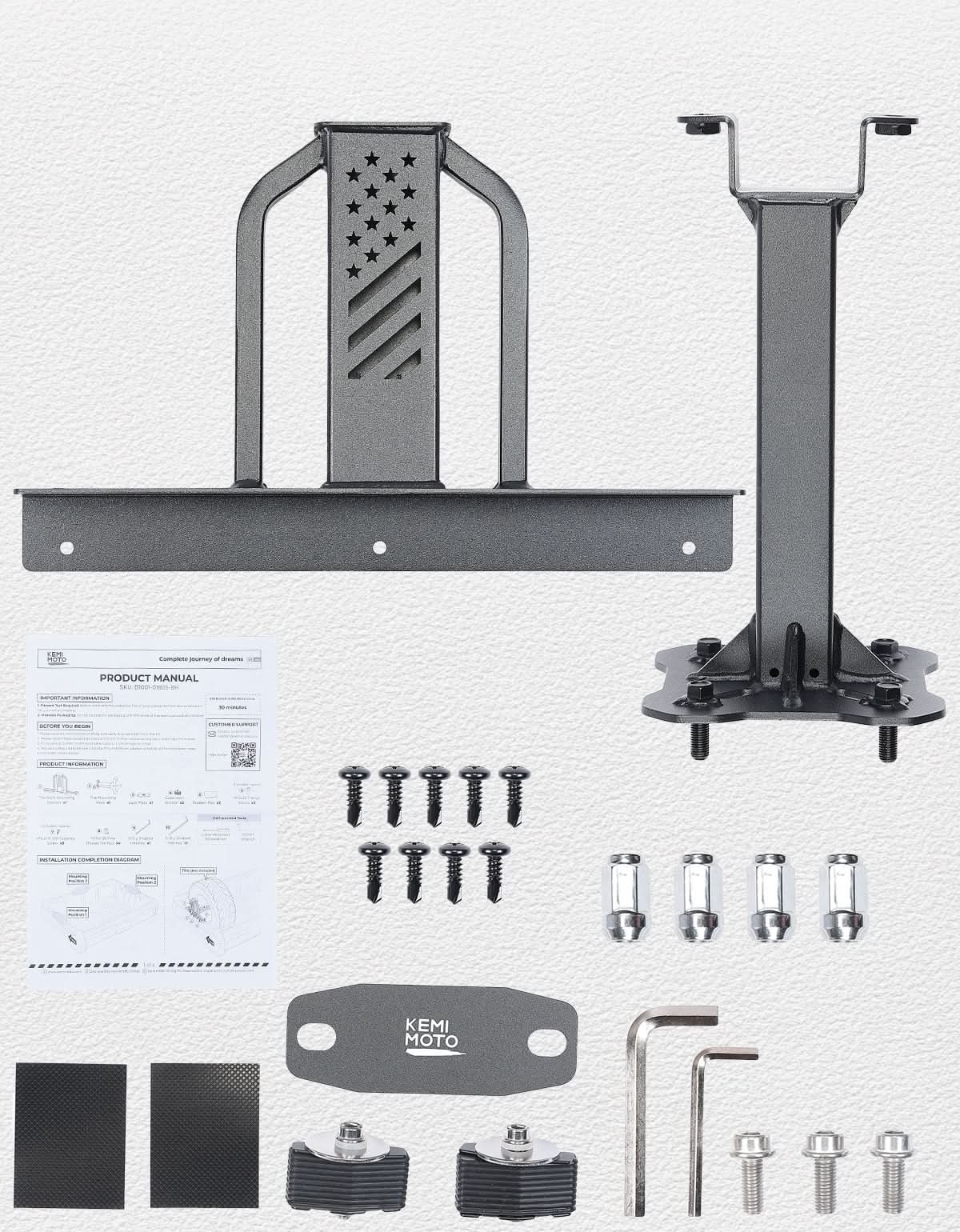 UTV Spare Tire Holder for 2016–2026 Can-Am Defender