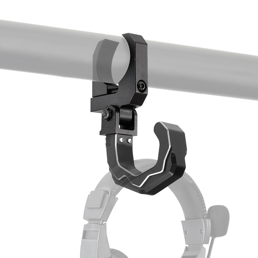 Rugged Radios HANGER-HELMET-1.75 UTV HELMET HANGER WITH BAR MOUNT (1.75)