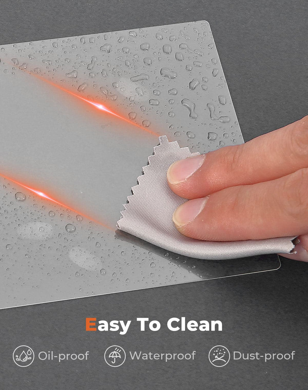 Screen Protector 10.5" × 4.9“ for Can-Am Maverick R | Ski-Doo - Kemimoto