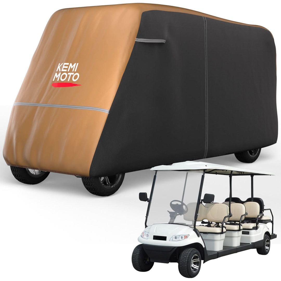 Universal Golf Cart Cover Seats with Storage Bag