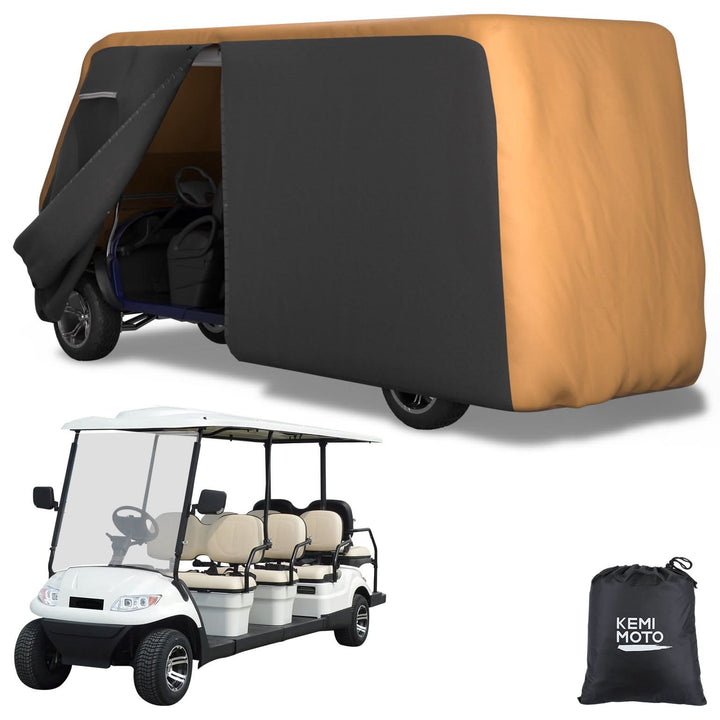 Universal Golf Cart Cover Seats with Storage Bag