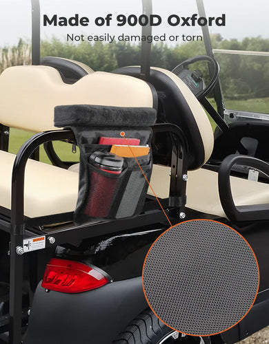 Golf Cart Armrest with Organizer Bag for EZGO & Club Car