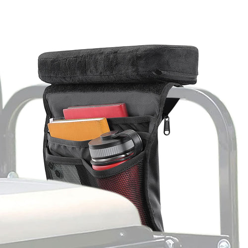 Golf Cart Armrest with Organizer Bag for EZGO & Club Car