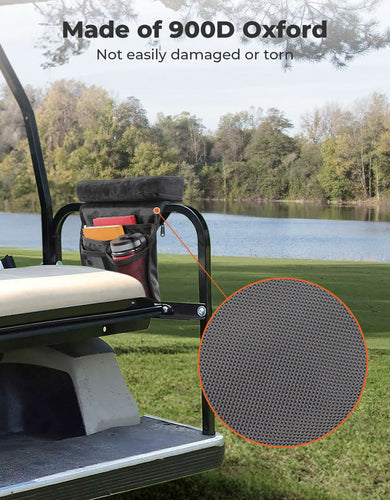 Golf Cart Armrest with Organizer Bag for EZGO & Club Car