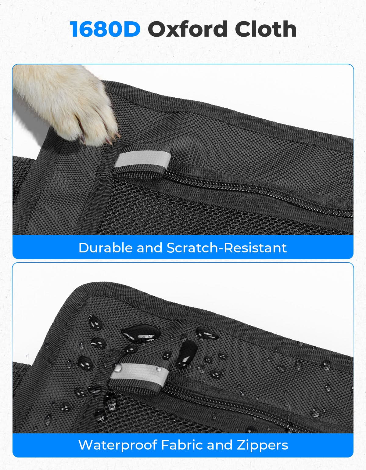 Golf Cart Overhead Storage Bag for Club Car Precedent Tempo - Kemimoto