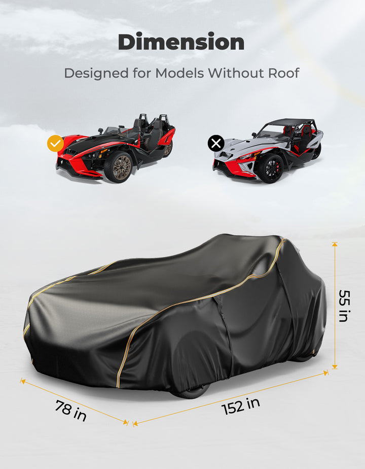 Full Cover for Polaris Slingshot S SL SLR R 2015-2024 - Kemimoto