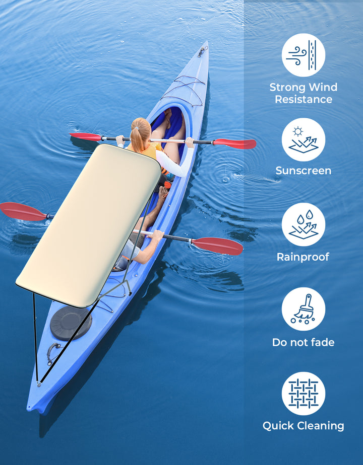 Kayak Sunshade Canopy for Most Canoe/Kayak - Kemimoto