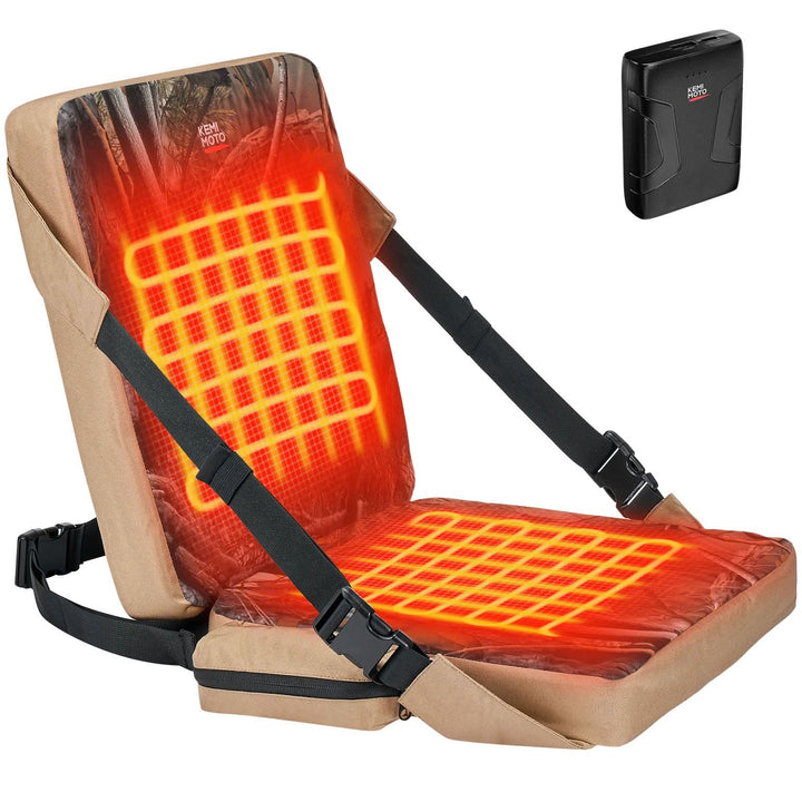 Heated Hunting Seat Cushion with 10000mAh Battery