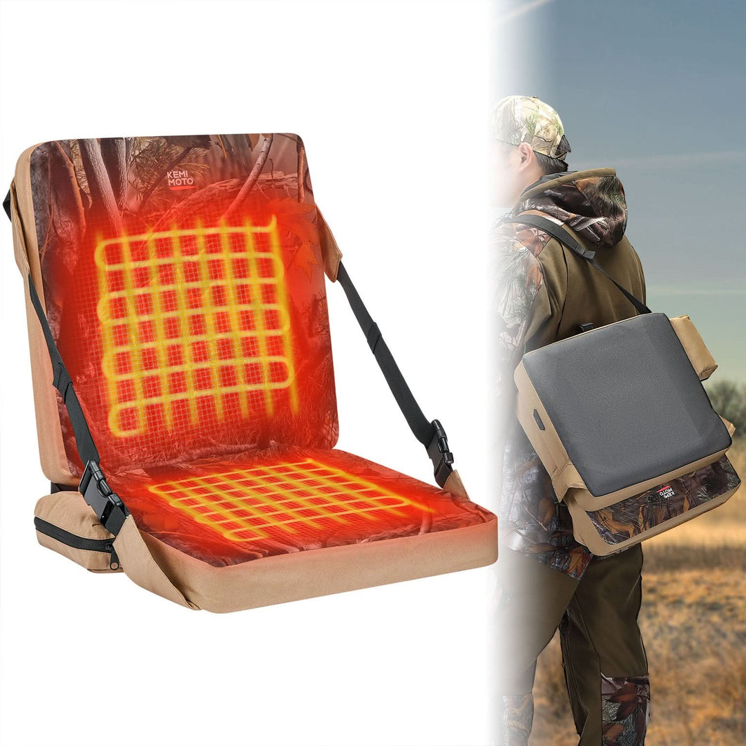 Heated Hunting Seat Cushion with 10000mAh Battery