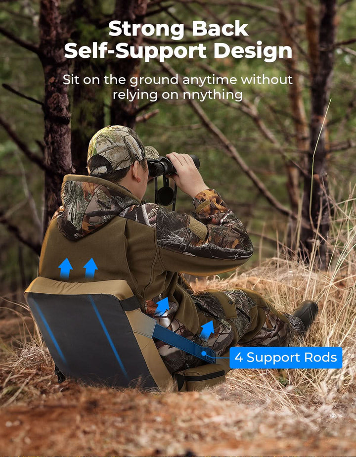 Heated Hunting Seat Cushion with 10000mAh Battery