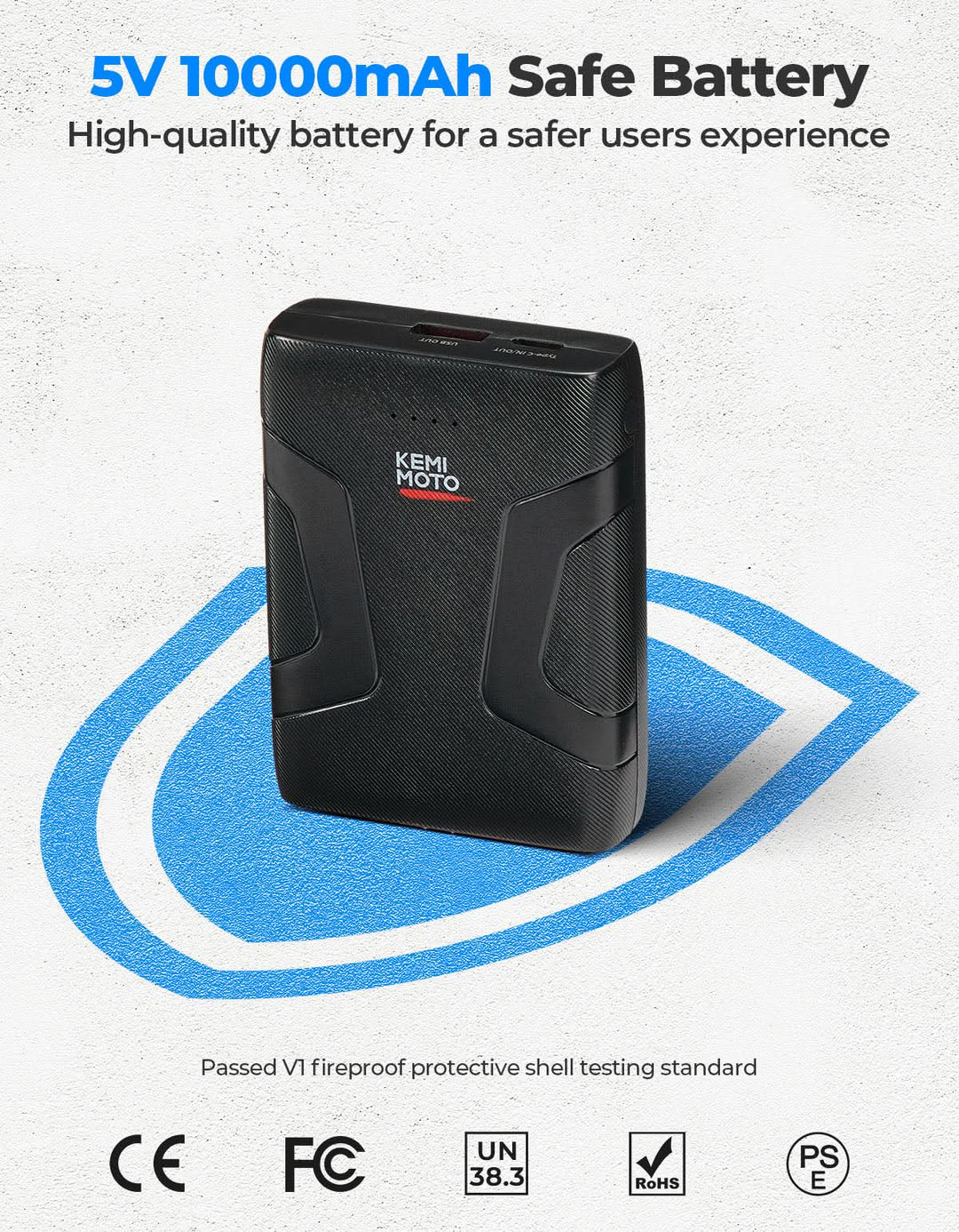 Heated Hunting Seat Cushion with 10000mAh Battery