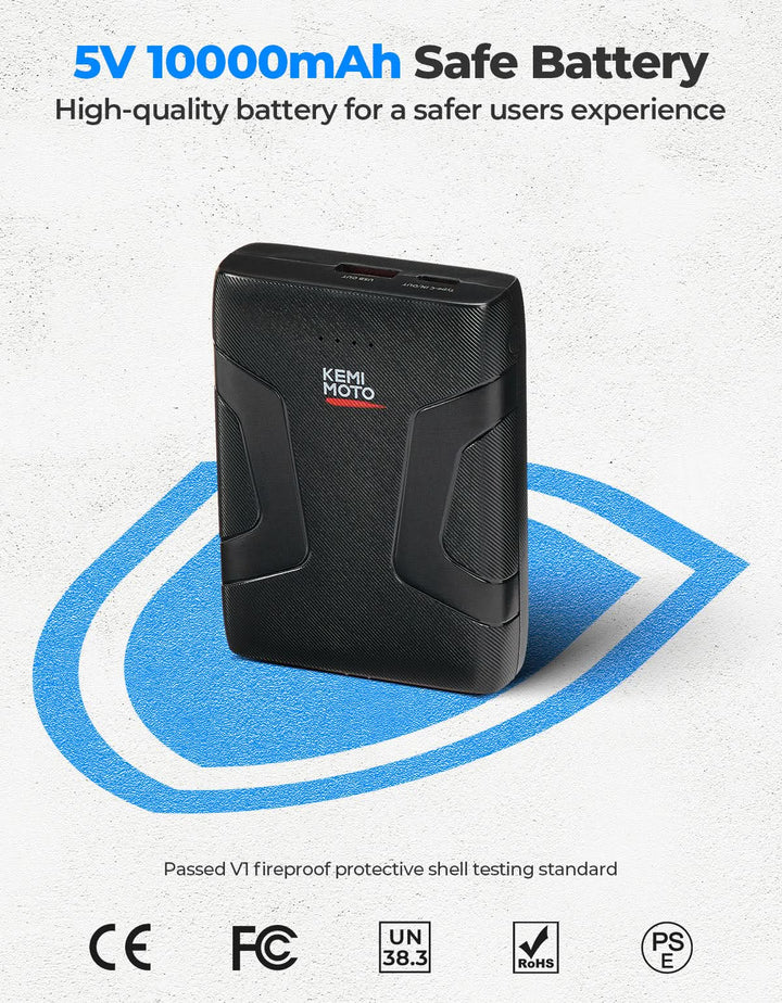 Heated Hunting Seat Cushion with 10000mAh Battery