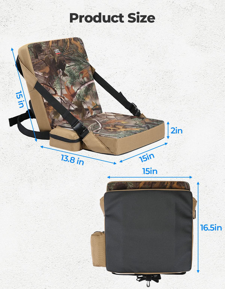 Heated Hunting Seat Cushion with 10000mAh Battery