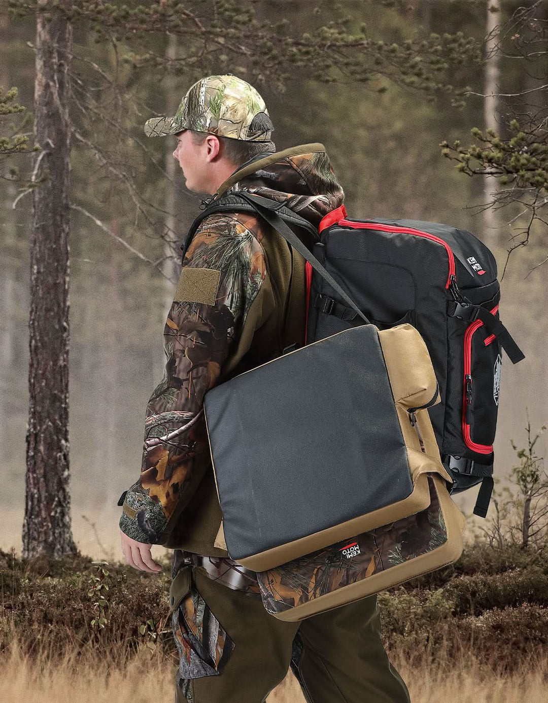 Heated Hunting Seat Cushion with 10000mAh Battery