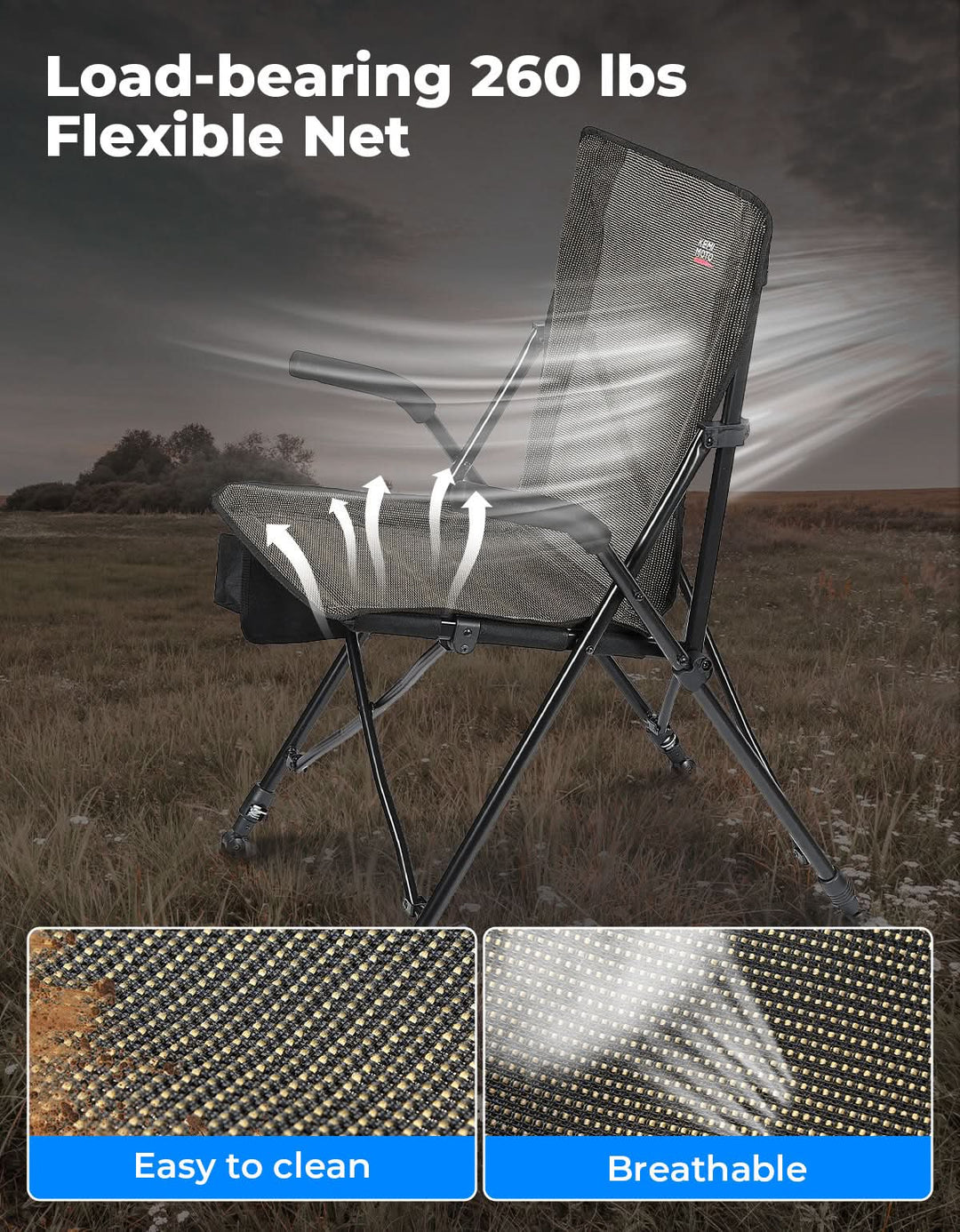 portable foldable camping chair