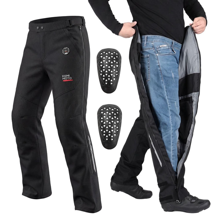 WarmLife® Heated Quick-Off Motorcycle Overpants