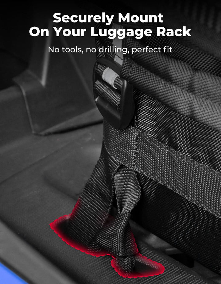 Upgraded 50L ATV Cargo Bag – Front/Rear Rack Cooler & Storage Box, Fits Can-Am X3, Outlander, Renegade 500–1000 - Kemimoto